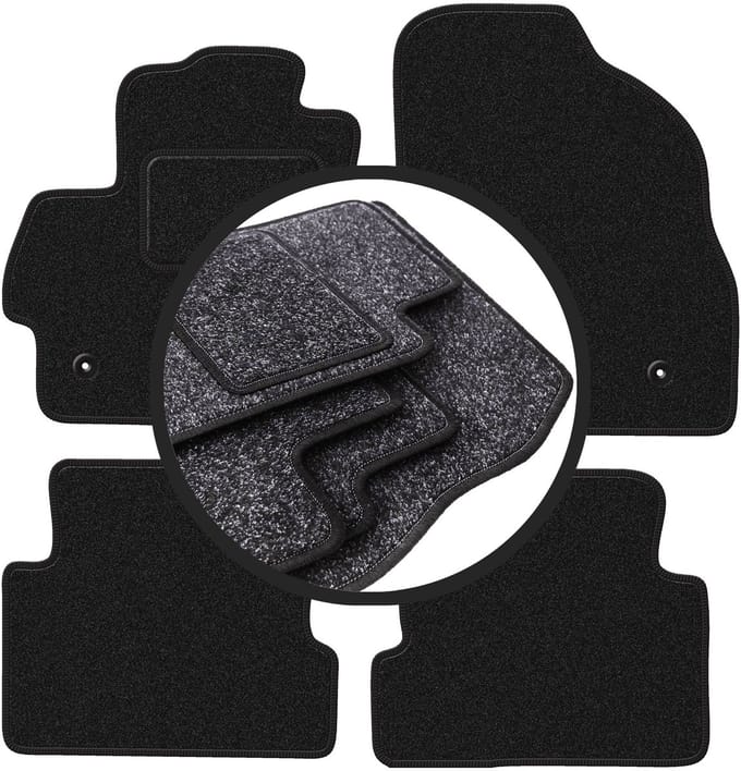ANTHRA automatten voor: Mazda 3 II BL hatchback, sedan (2008-2013)