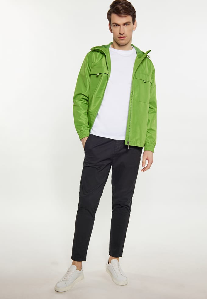 Mo Anorak Heren lichtgroen