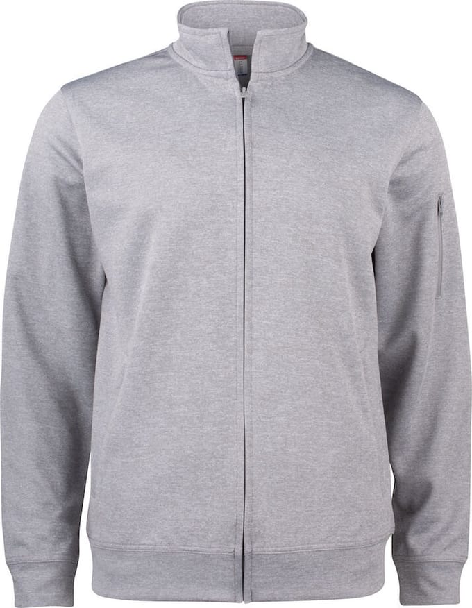 Clique Basic Active Cardigan 021016 - Grijs-melange - S