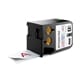 DYMO 1868749 XTL tape vinyl rood op transparant 41mm (origineel)