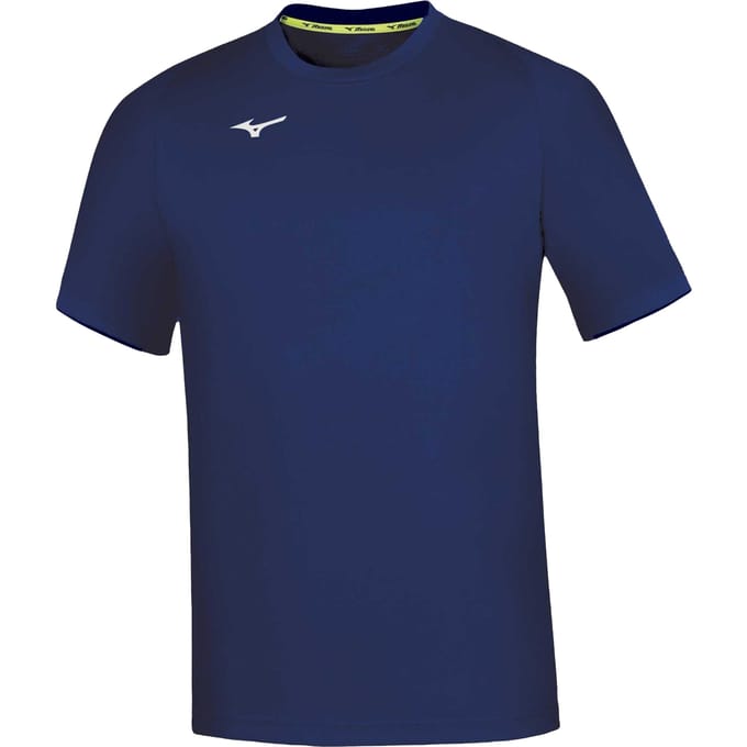 Mizuno Heren Core T-shirt met korte mouwen (Marine)