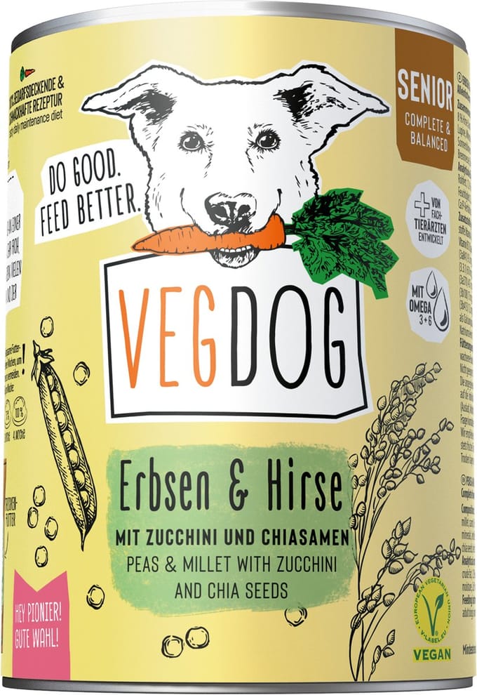 Vegdog Senior No1 - 6 x 400 g