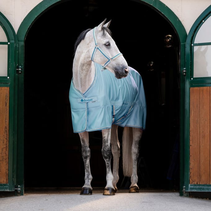 Bucas Freedom Twill deken Turquoise-Bucas 165 / 215-Turquoise