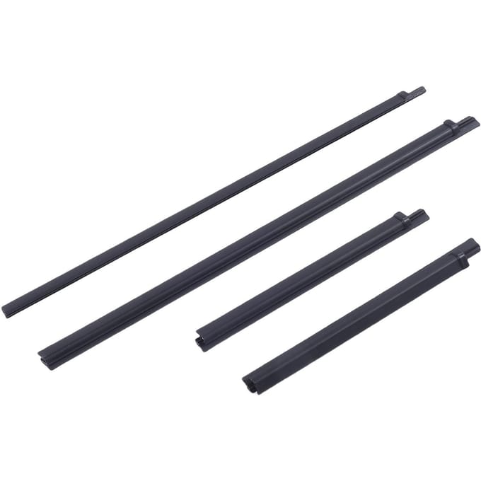 Joint de Vitre Extérieure 80820- 700 Remplacement Caoutchouc d'Étanchéité pour D40 2005-2014 black