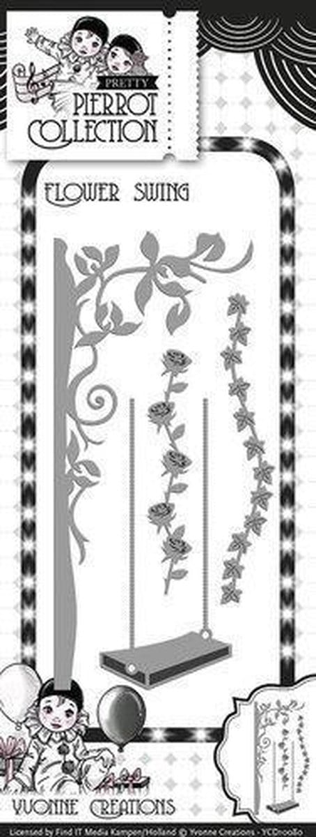Mal - Yvonne Creations - Pretty Pierrot - Bloemen Slinger
