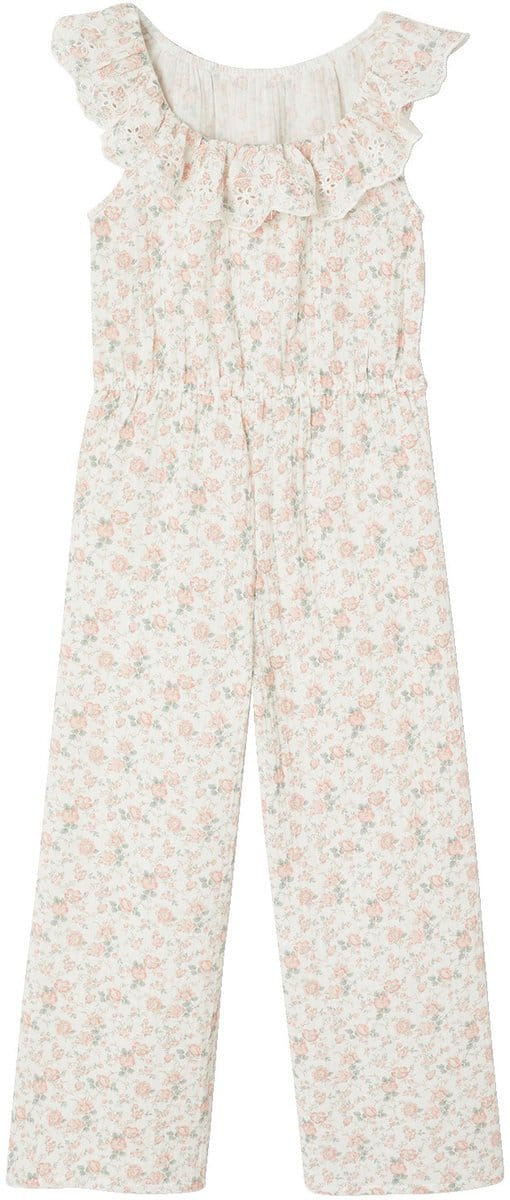 Vertbaudet Gebloemd jumpsuit voor meisjes