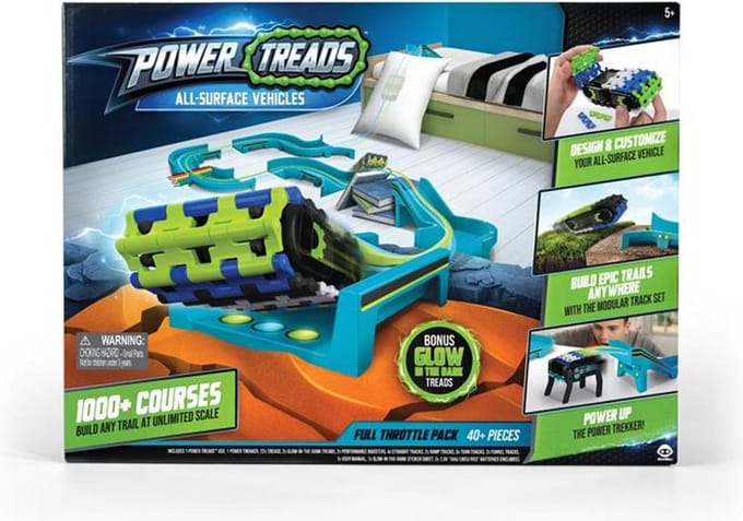 Power Treads All-Surface Voertuigen Set 30-delig
