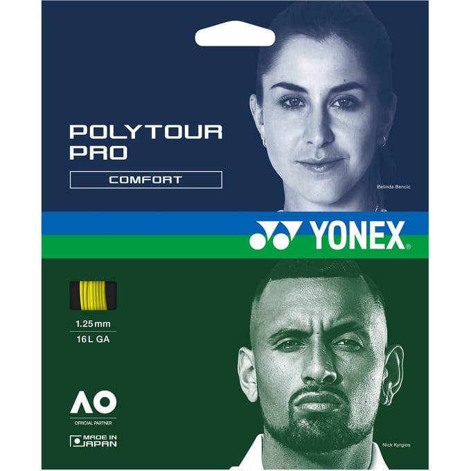 Yonex Pro Poly Tour Pro Set Snaren 12m-Geel