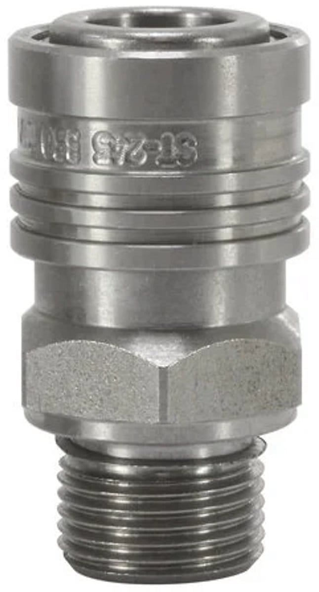 R+M Suttner - ST-245 - 3/8 AG - 350 bar - RVS