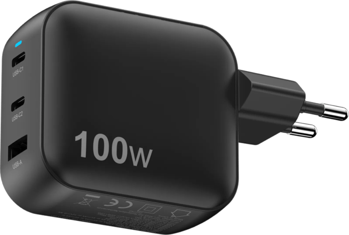 Sitecom - Wall Charger - 100W - Power delivery - Fast charging