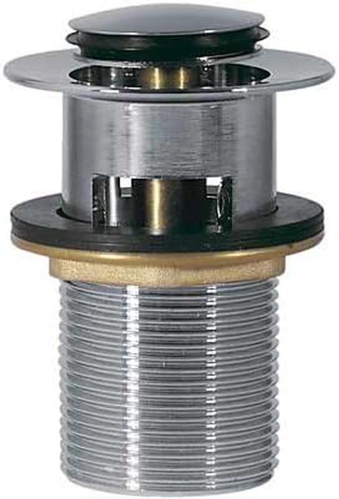 Wastafel Stop - Afvoerplug Kraan - Badkamer Afvoer - Met Overloop - Ø 37 mm