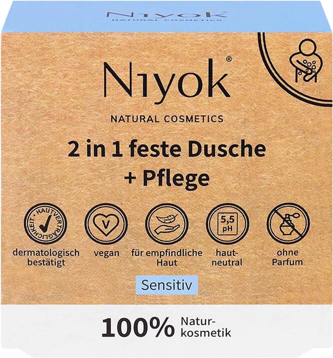 Niyok - Soapbar + Moisturiser – Sensitive – 80G