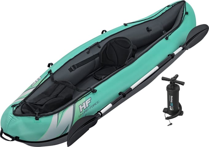 Summer Fun - Kajak Set - Opblaasbaar - Hfkajak Ventura Elite X1