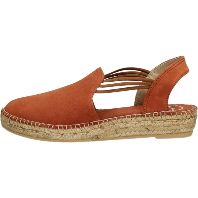 Toni Pons Nuria Suede Dames Espadrilles Brandy Maat 36