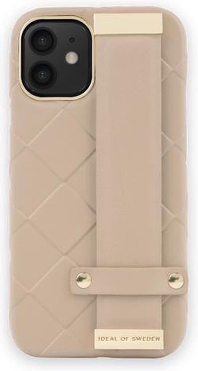 iDeal of Sweden Statement Case Braided voor iPhone 12 Mini Light Caramel - Braided