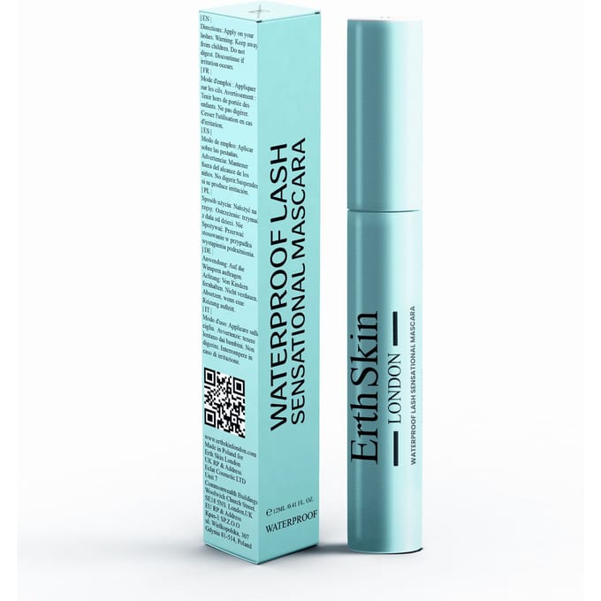 ErthSkin London WATERDICHTE WIMPERS SENSATIONELE MASCARA 12