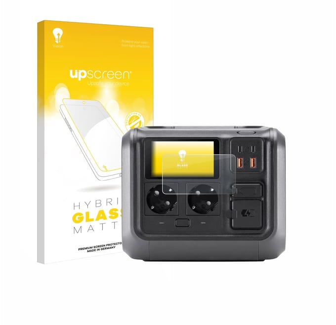 upscreen - Screenprotector voor DJI Power 500 - Folie Beschermfolie Beschermglas matte