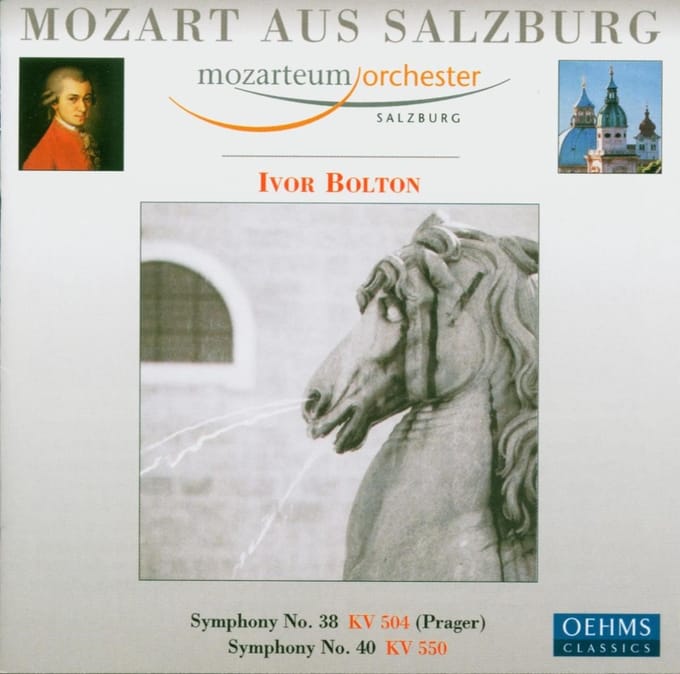 Mozarteum Orchester Salzburg - Mozart: Symphony 38 & 40 (CD)