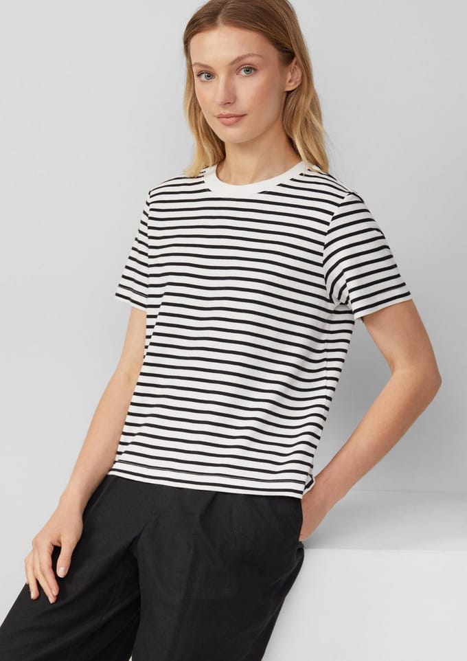 s.Oliver - female - Korter T-shirt van interlock-jersey