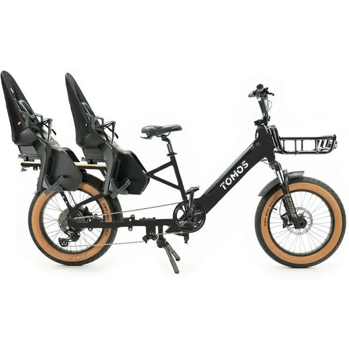 Tomos E-Cargo - Longtail - Zwart