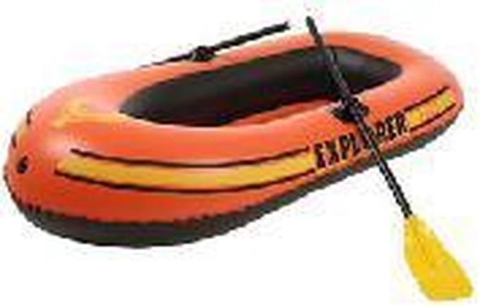 Rubberboot explorer 200 totaalset Intex