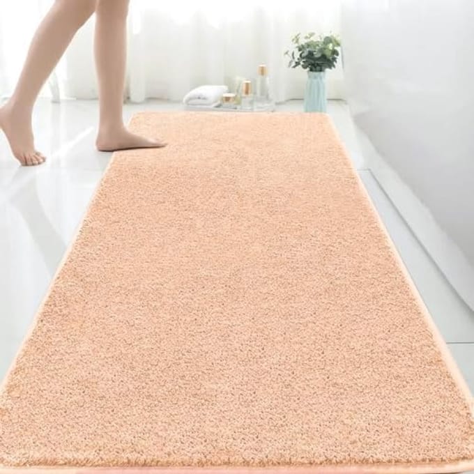 Grote Badkamer Mat - Absorberend en Antislip - 150x60 cm