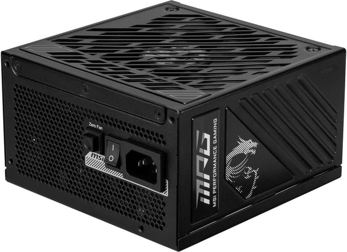 MSI MPG Serie - Interne voeding - 1250W - 80 Plus Gold - aPFC