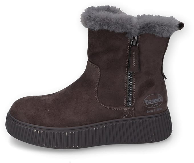 Dockers by Gerli Dames Laarzen 55KJ303-770-220 Boots Schoenen Grijs