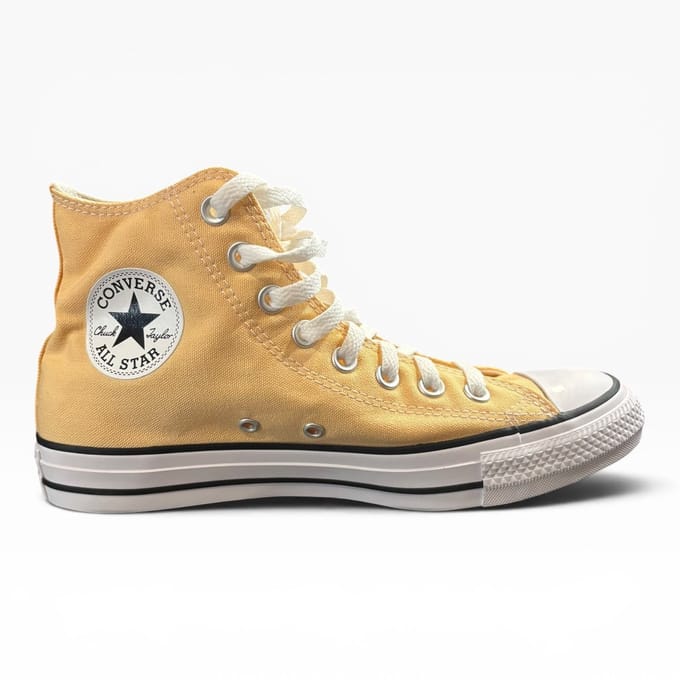 Converse CTAS HI - Sneakers - Unisex - Geel / Wit - Maat 43