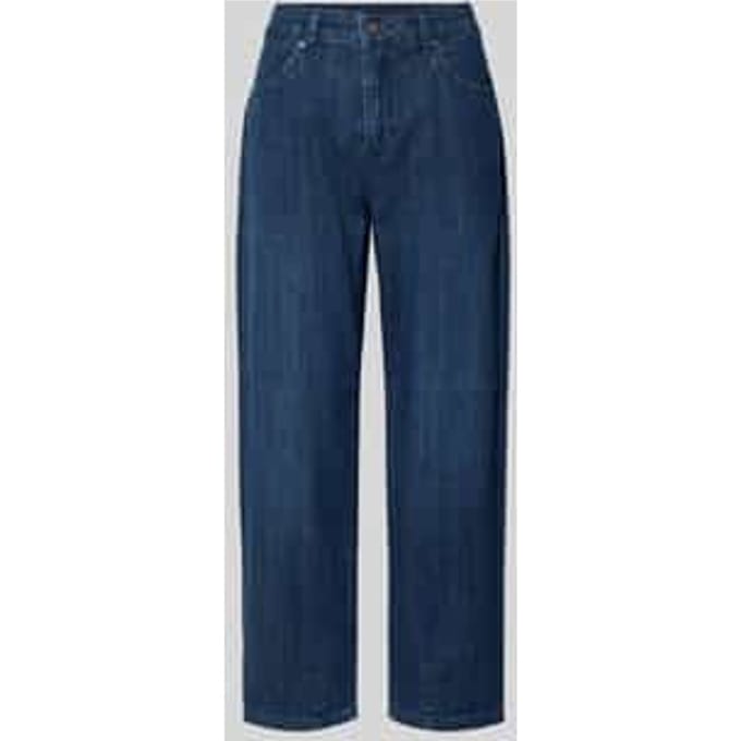 barrel fit jeans met steekzakken model 'BOBBIE'