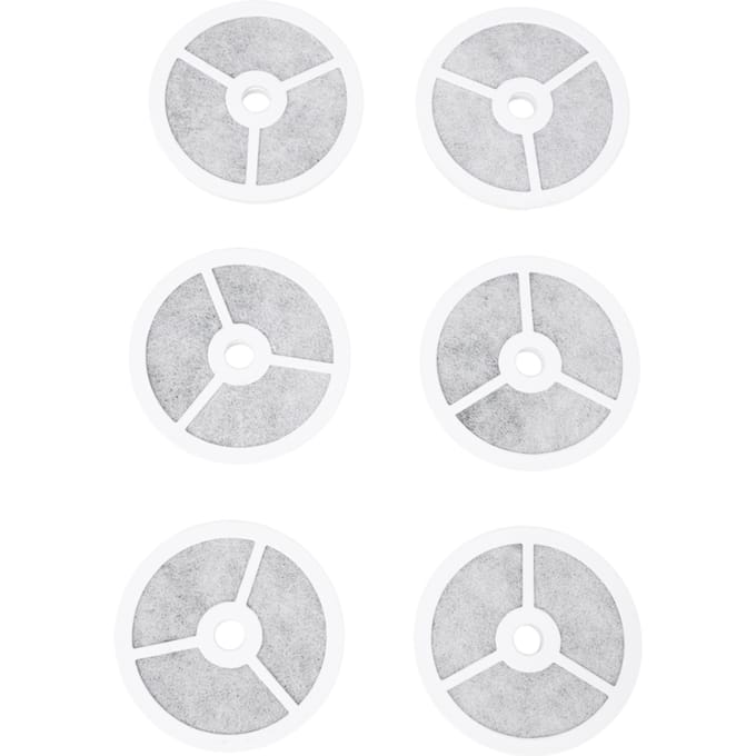 Accessoires: 6x vervangingsfilters voor Modern Living Mochi kattendrinkfontein