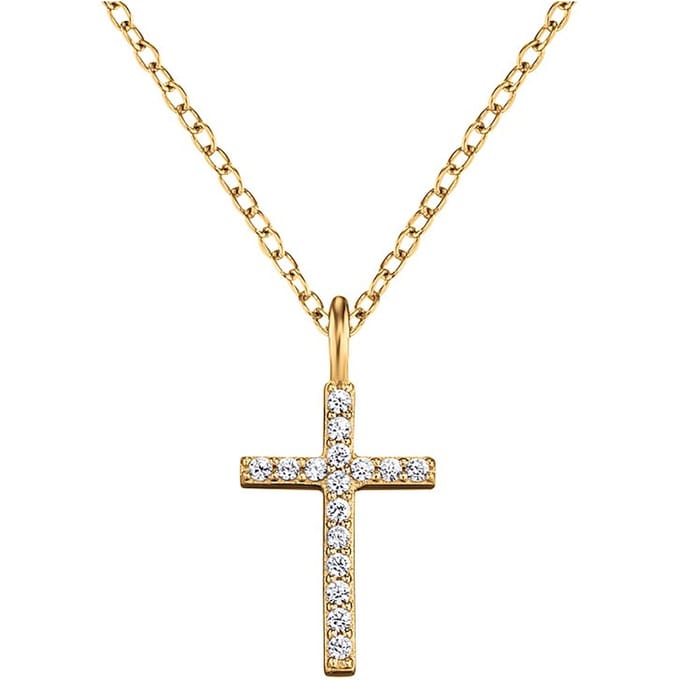 Engelsrufer Ketting ERN-LILCROSS-ZI-G