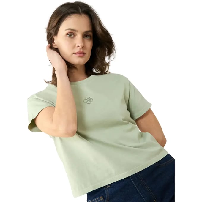 Dames-T-shirt Clotsy Brand Flor