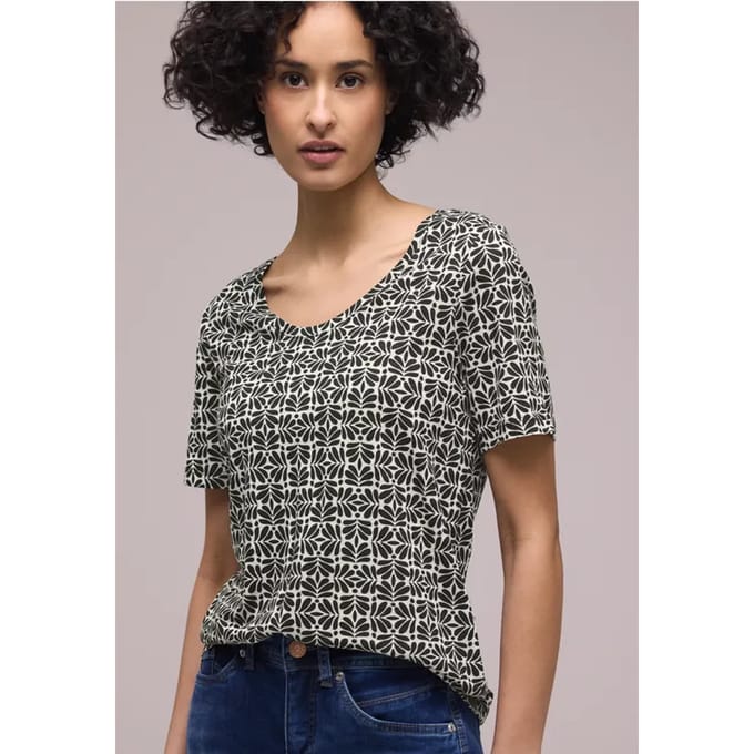 Shirt met minimale print