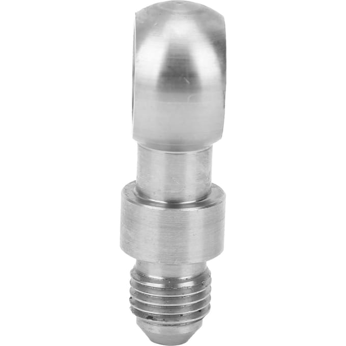 AN4 Oog Banjo Adapter RVS Fitting Accessoire Geschikt voor M12 Banjo Bouten gray