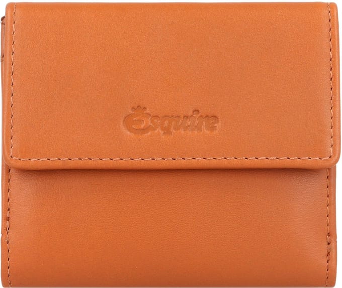 Esquire Leren Portemonnee Peru Lady Wallet Cognac Lichtbruin