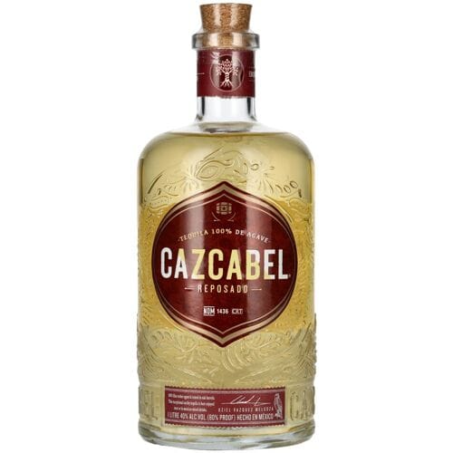Cazcabel Tequila REPOSADO 100% de Agave 40% Vol. 1l
