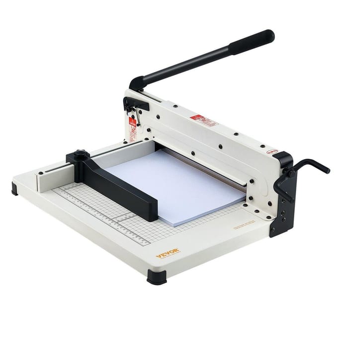 Papiersnijder 12  A4 Guillotine Papier Snijder 400 Vel Capaciteit Metalen Basis