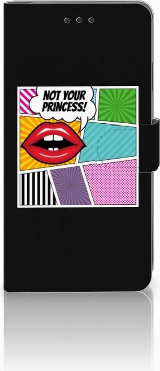 Apple iPhone Xs Max Wallet Case met Pasjes Popart Princess