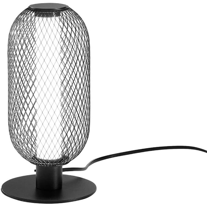 Luce Ambiente Design LED tafellamp INKAS, hoogte 28 cm, zwart, metaal, CCT