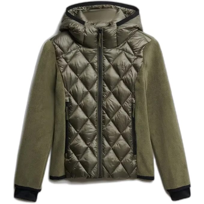 Superdry - Heritage stormjack met capuchon - Dames - Gewatteerde jassen