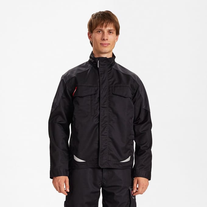 Engel Galaxy Light werkjack 1290-880 - Black / Anthracite Grey - 3XL