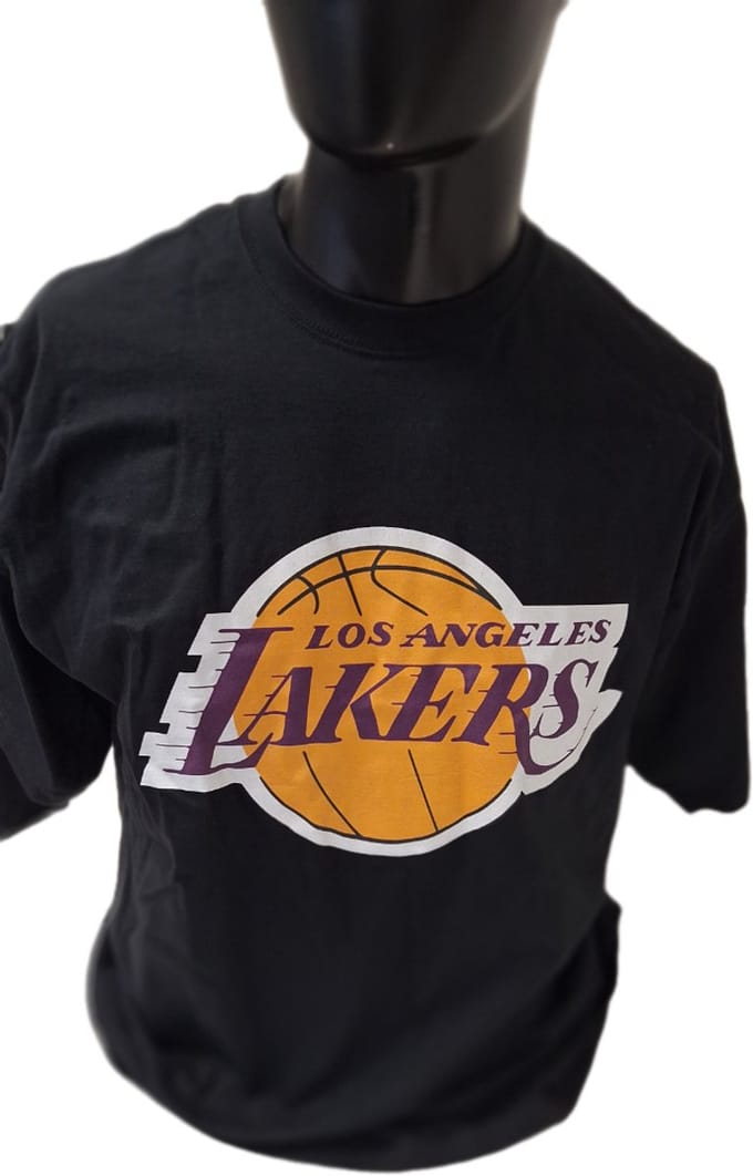 LA LAKERS-T-SHIRT - BLACK - XXXL