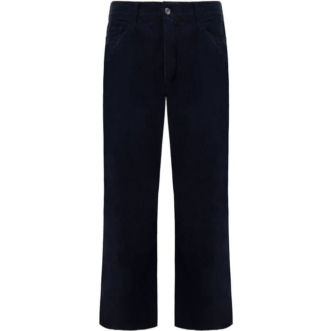 Emporio Armani J33 Regular Fit Wijde Pijp Dames Broek