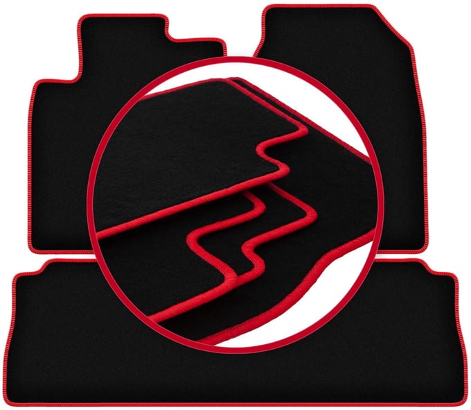 CARLUX-RED automatten voor: Chevrolet Captiva SUV (2006-2017)