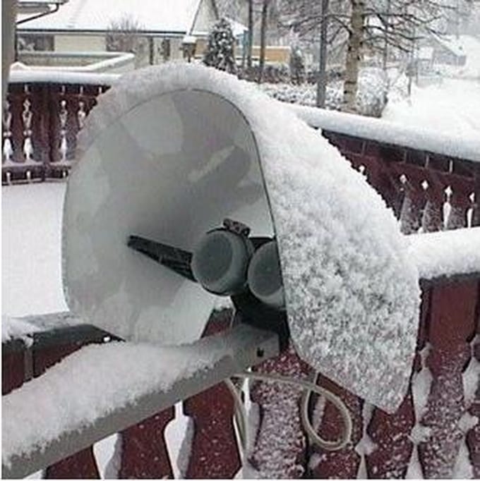 Triax LNB Paraprotection voor TD en BASIC serie 17cm regen/sneeuw beschermkap