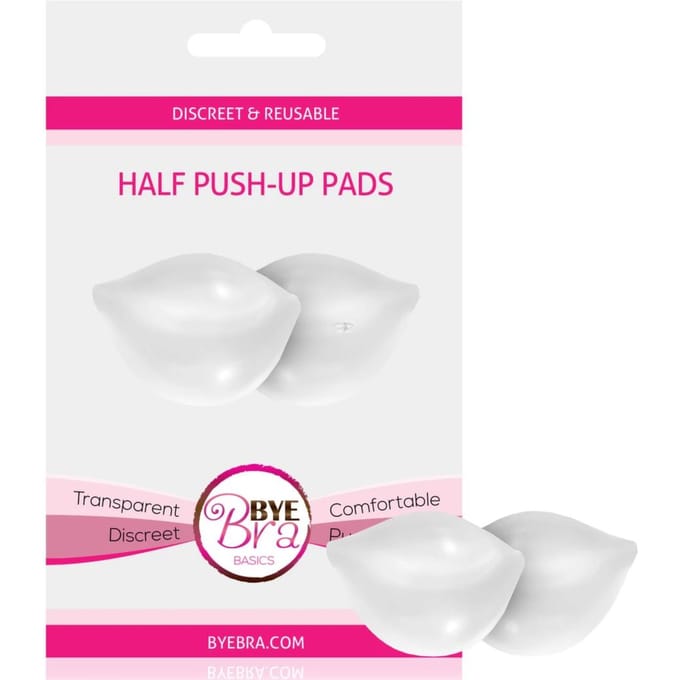 Bh-pads - Bye Bra Halve Push-Up Pads Transparant white