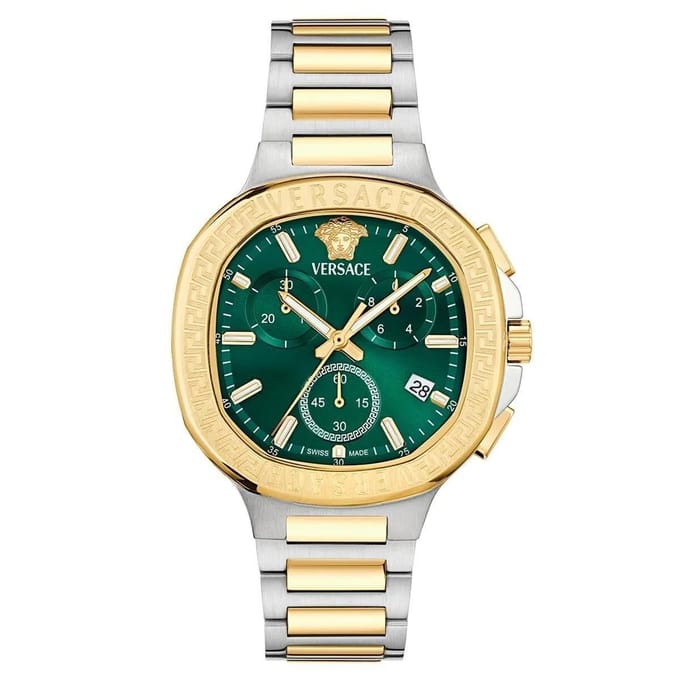 Versace VRSCVEVCA0624 Analoog Armbandhorloge voor Dames goud