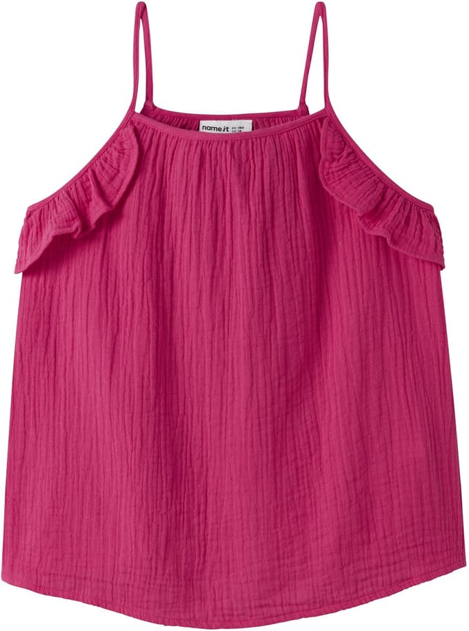 NAME IT - NKFHIISA SH STRAP TOP PB - Meisjes - Blouses