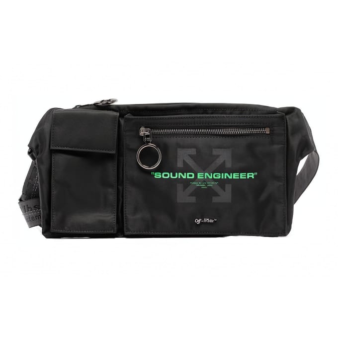 Off-White x Pioneer Sound Engineering Heuptas Zwart Heren Tassen OMNO004G21FAB002-1059 Basic Set (Bag+Dust Bag)